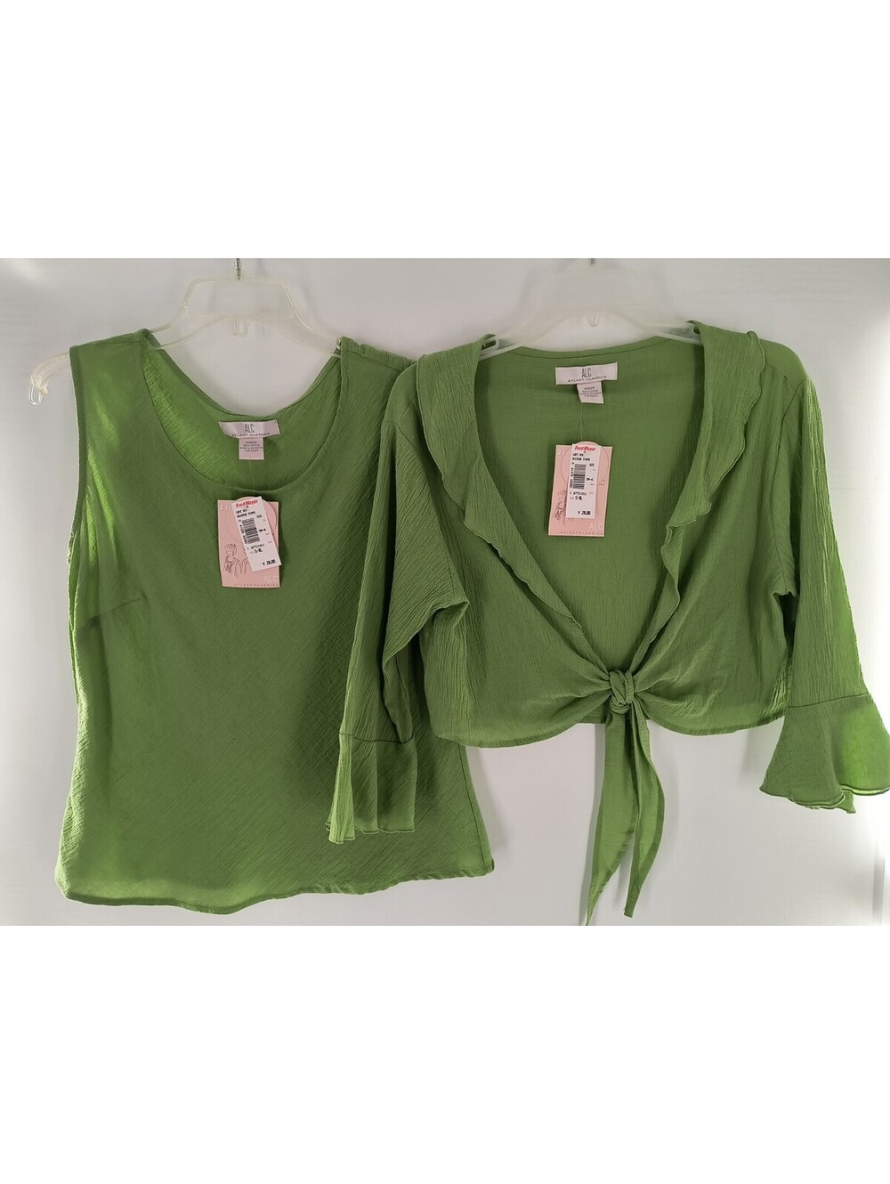 Fred Meyer At Last Classics 2 Shirt Set Green 041